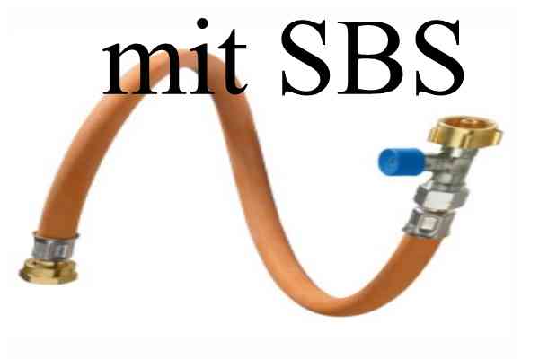 HD Gasschlauch mit SBS 30 bar
